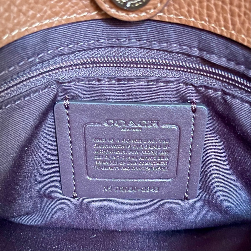 NEW✨Coach Lillie Carryall w Daisy Applique LARGE - Picture 8 of 9